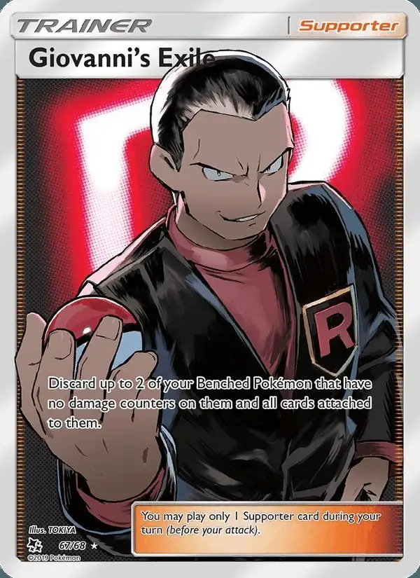 Giovanni’s Exile #67 Hidden Fates PSA 10