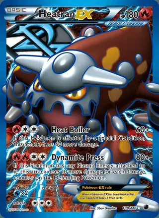 Heatran-EX #109 Plasma Freeze PSA 10