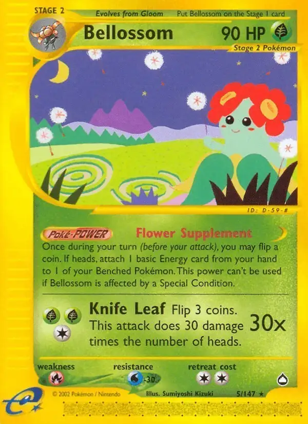 Bellossom #5 Aquapolis PSA 10