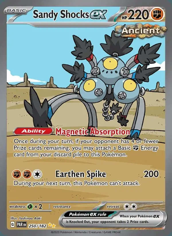 Sandy Shocks ex #250 Paradox Rift PSA 10