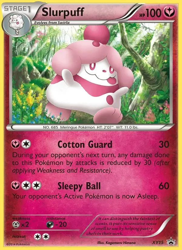 Slurpuff #XY15 XY Black Star Promos PSA 10