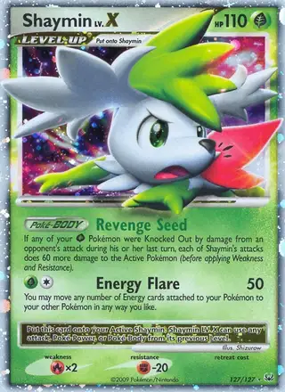 Shaymin #127 Platinum PSA 10