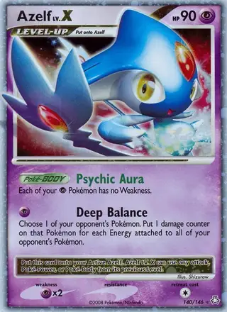 Azelf #140 Legends Awakened PSA 10
