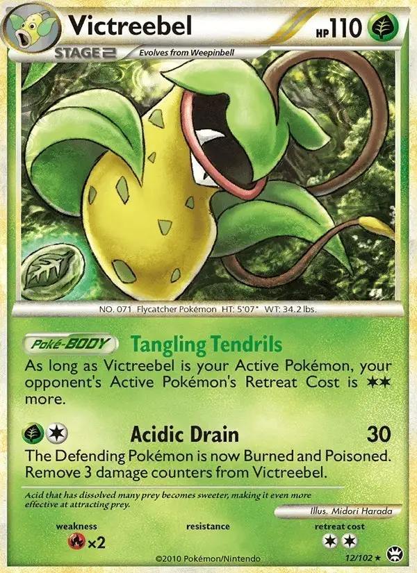 Victreebel #12 Triumphant PSA 10
