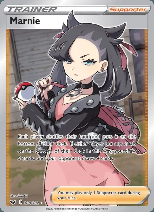 Marnie #200 Sword & Shield PSA 10