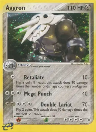 Aggron #1 Ruby & Sapphire PSA 10