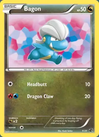 Bagon #6 Dragon Vault PSA 10