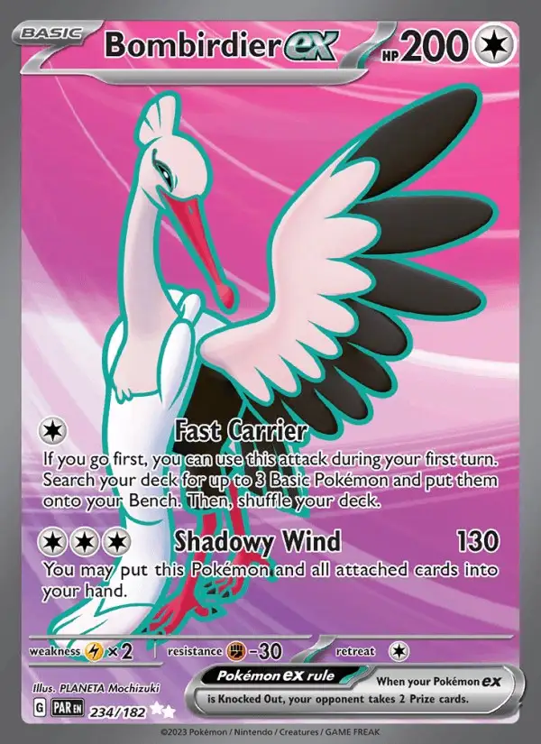Bombirdier ex #234 Paradox Rift PSA 10