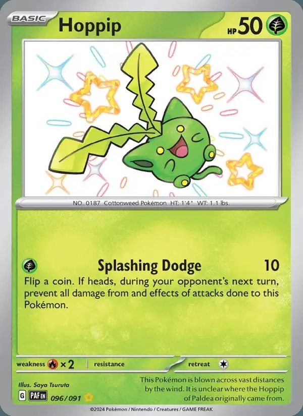 Hoppip #096 Paldean Fates PSA 10