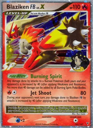 Blaziken FB #142 Supreme Victors PSA 10