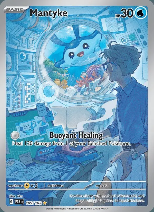 Mantyke #189 Paradox Rift PSA 10