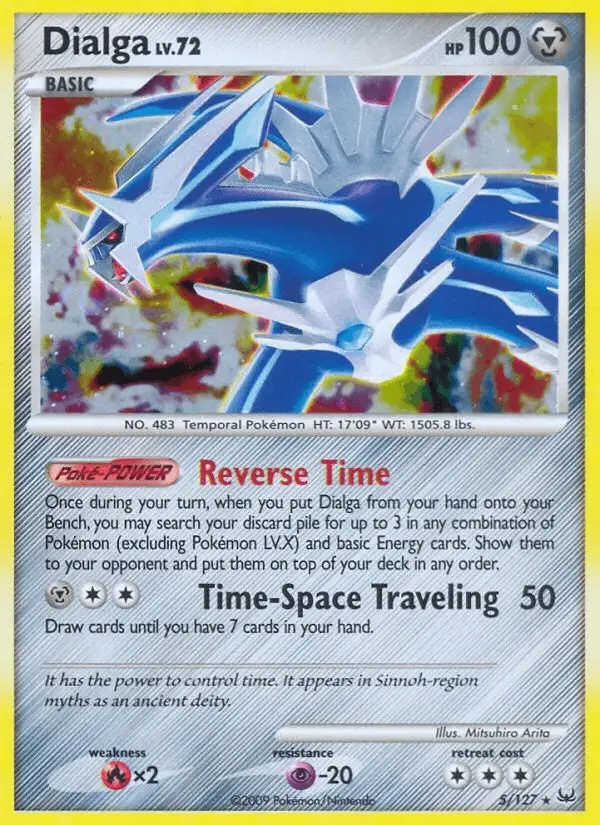 Dialga #5 Platinum PSA 10