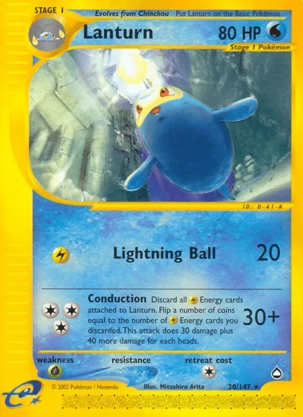 Lanturn #20 Aquapolis PSA 10
