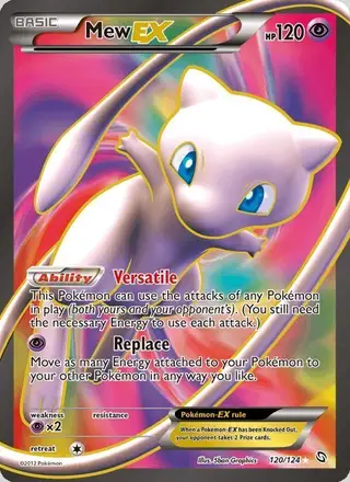 Mew-EX #120 Dragons Exalted PSA 10