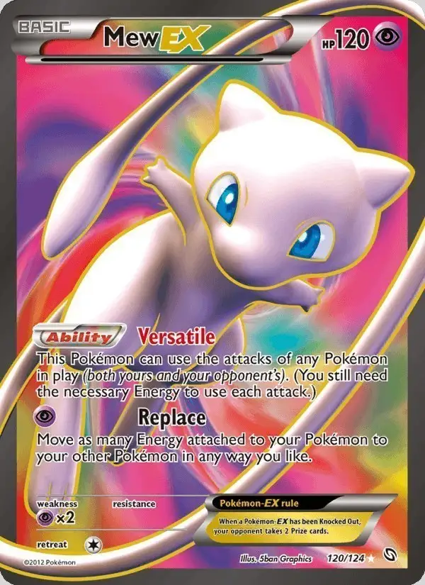 Mew-EX #120 Dragons Exalted PSA 10