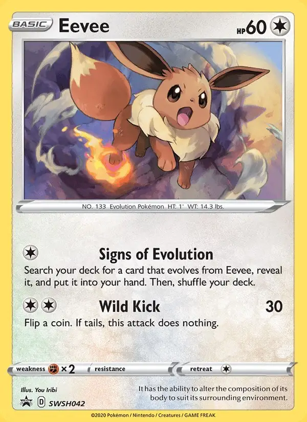Eevee #SWSH042 SWSH Black Star Promos PSA 10