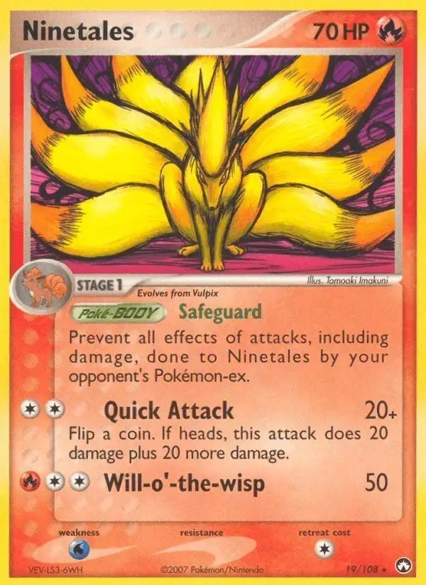 Ninetales #19 Power Keepers PSA 10