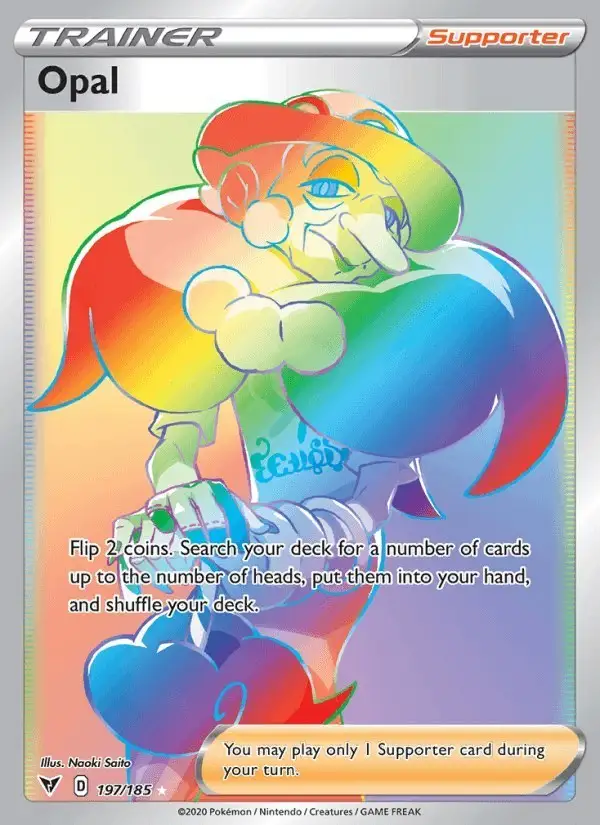 Opal #197 Vivid Voltage PSA 10