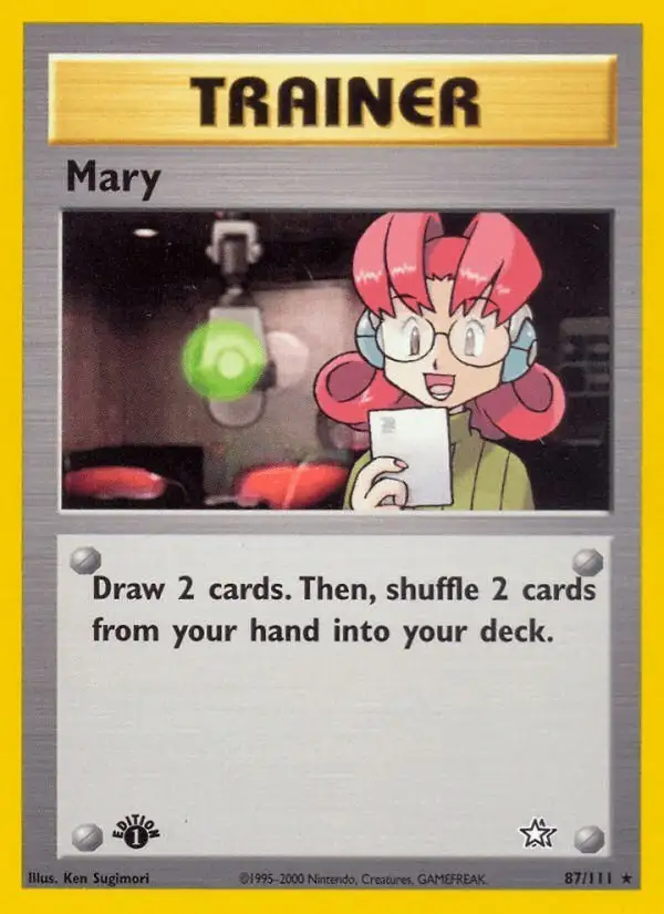 Mary #87 Neo Genesis PSA 10