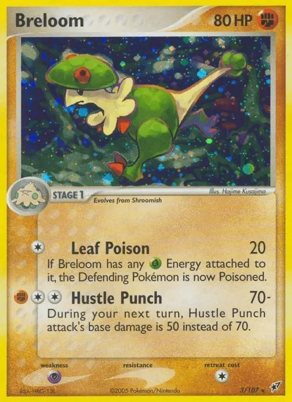 Breloom #3 Deoxys PSA 10