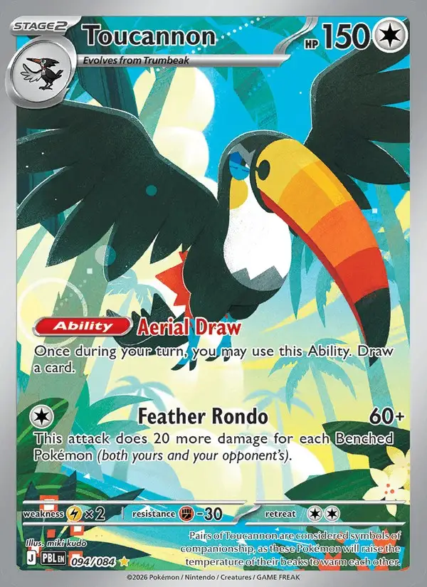 Toucannon #094 Pitch Black PSA 10