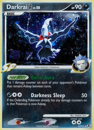Darkrai G #3 Rising Rivals PSA 10
