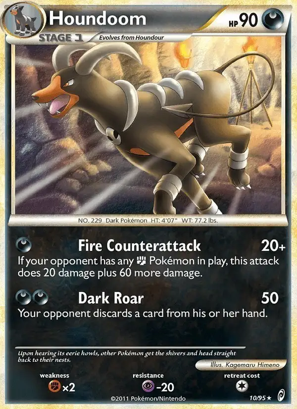 Houndoom #10 Call of Legends PSA 10