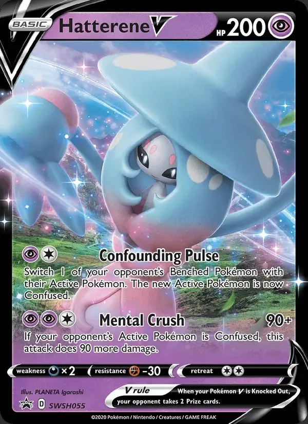 Hatterene V #SWSH055 SWSH Black Star Promos PSA 10
