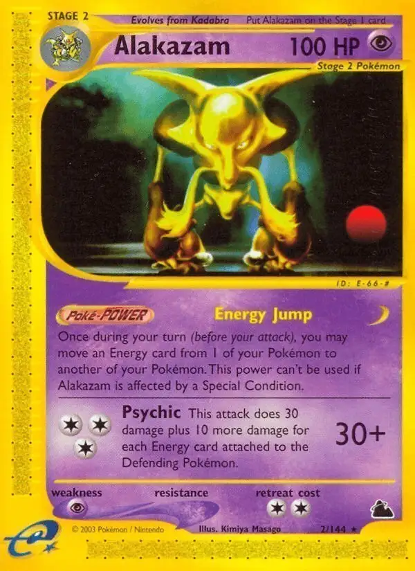 Alakazam #2 Skyridge PSA 10