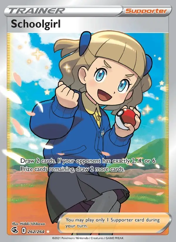 Schoolgirl #262 Fusion Strike PSA 10