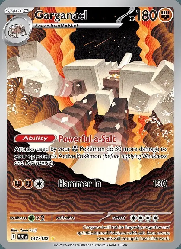 Garganacl #147 Mega Evolution PSA 10