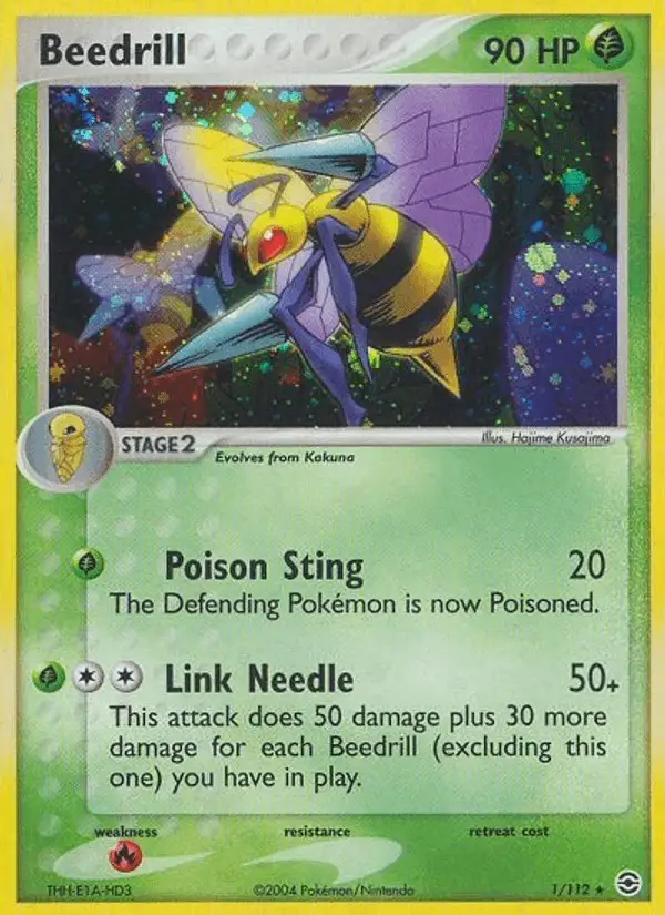 Beedrill #1 FireRed & LeafGreen PSA 10