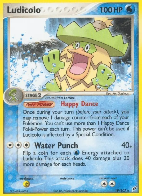 Ludicolo #19 Deoxys PSA 10