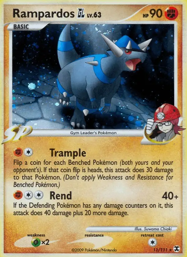 Rampardos GL #11 Rising Rivals PSA 10