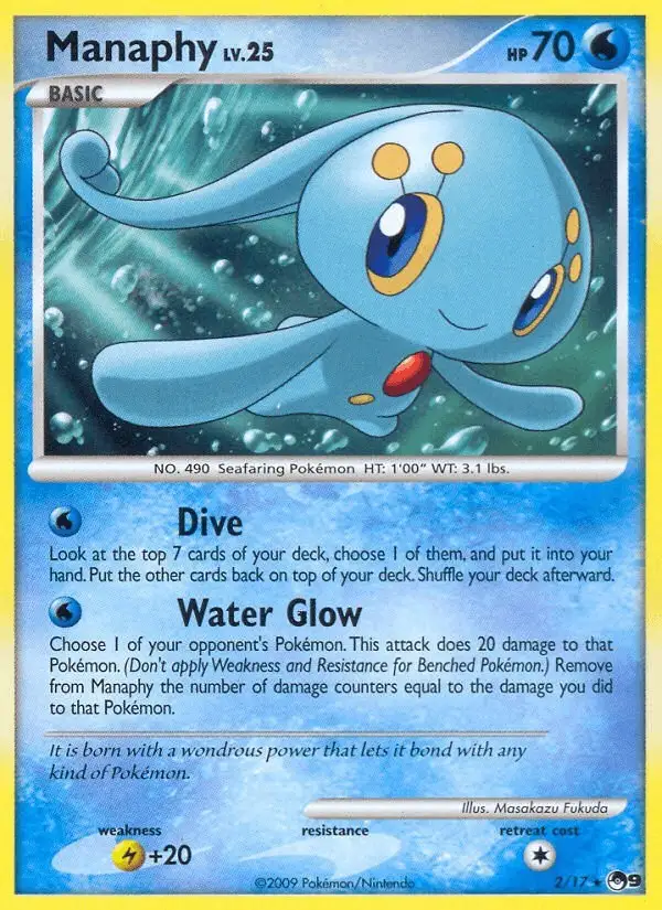 Manaphy #2 POP Series 9 PSA 10