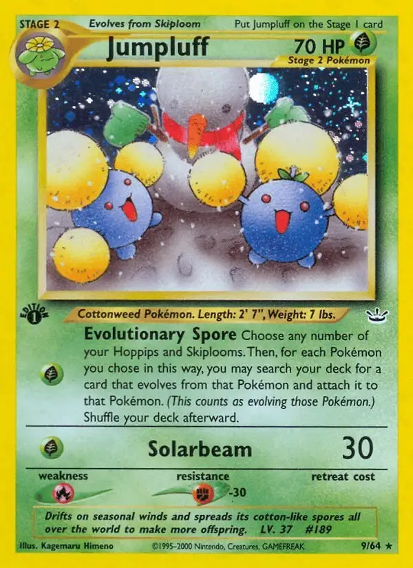 Jumpluff #9 Neo Revelation PSA 10