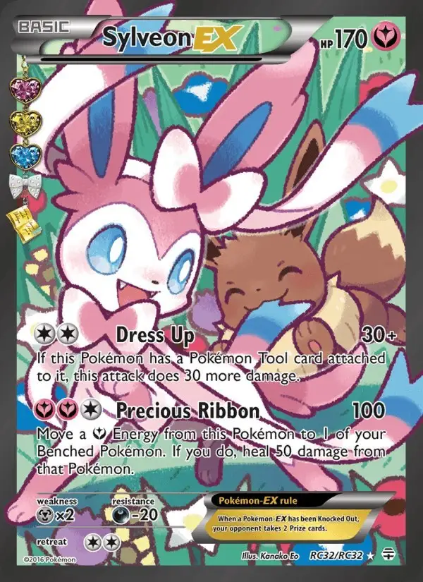 Sylveon EX #RC32 Generations PSA 10
