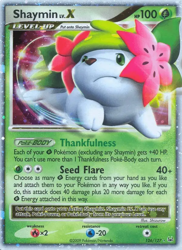 Shaymin #126 Platinum PSA 10
