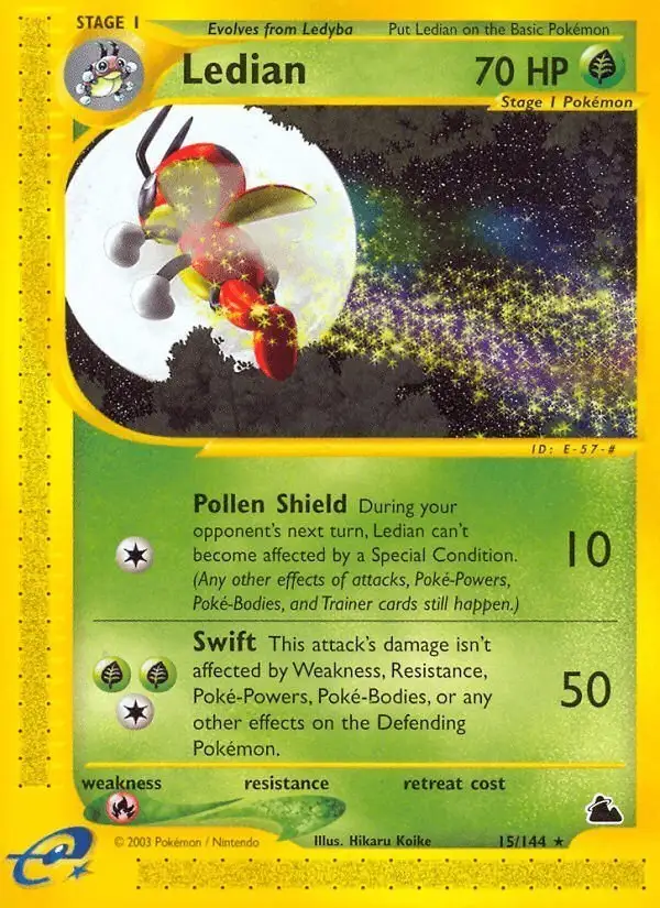 Ledian #15 Skyridge PSA 10