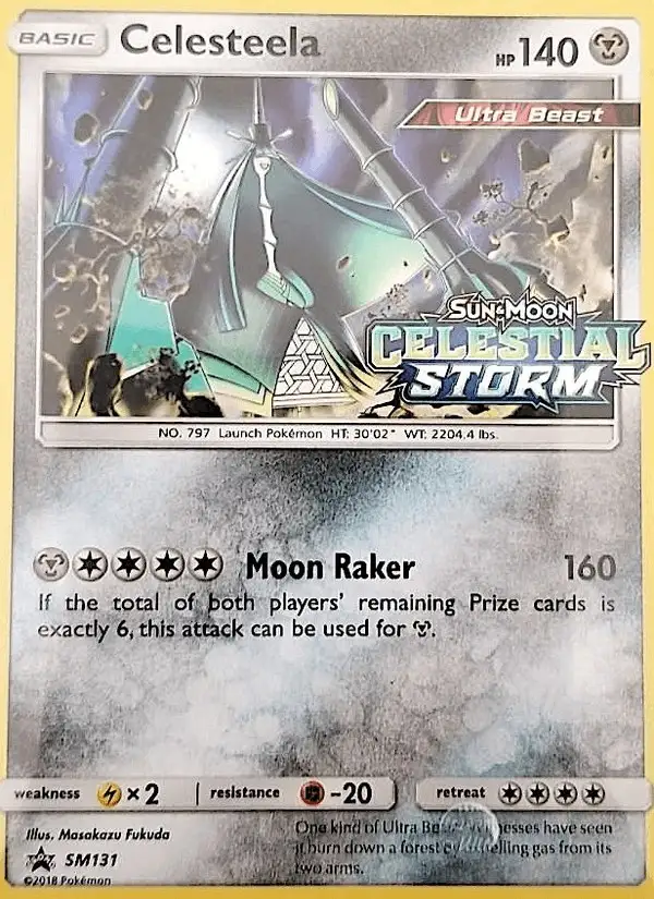 Celesteela #SM131 SM Black Star Promos PSA 10