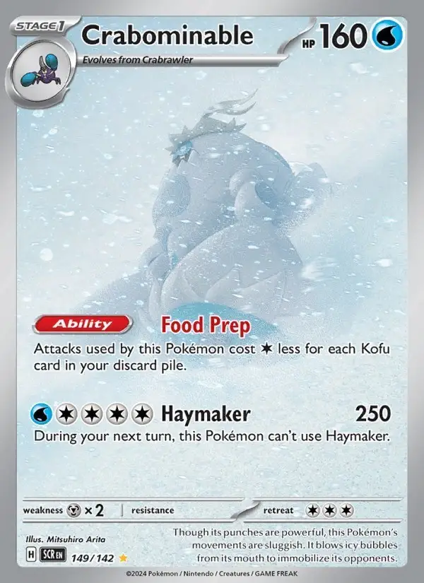 Crabominable #149 Stellar Crown PSA 10