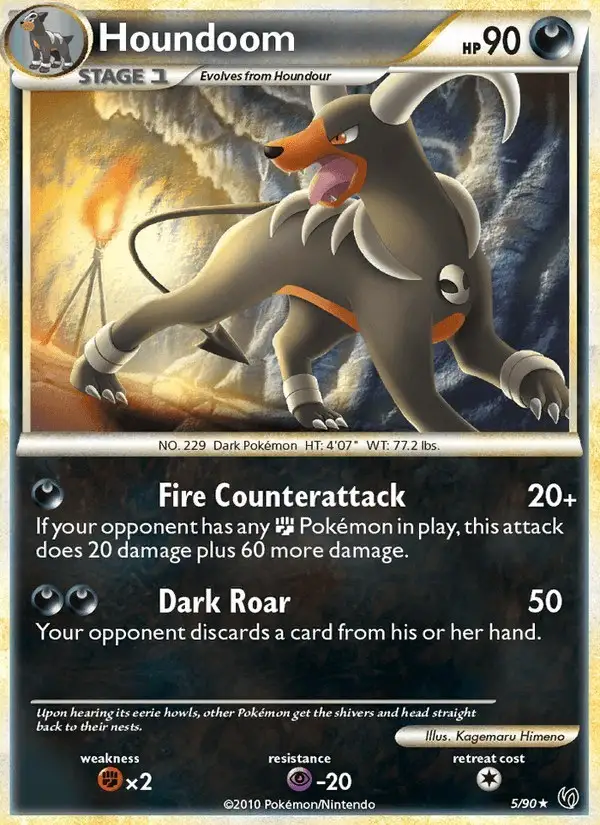 Houndoom #5 Undaunted PSA 10