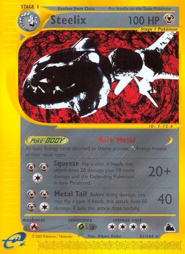 Steelix #31 Skyridge PSA 10
