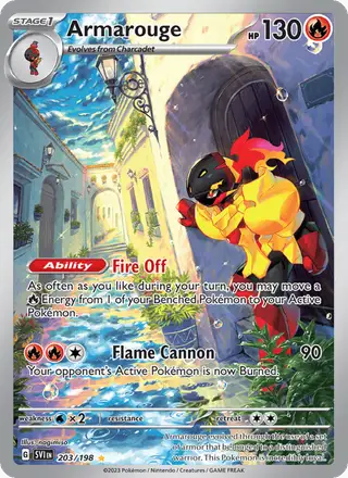 Armarouge #203 Scarlet & Violet PSA 10
