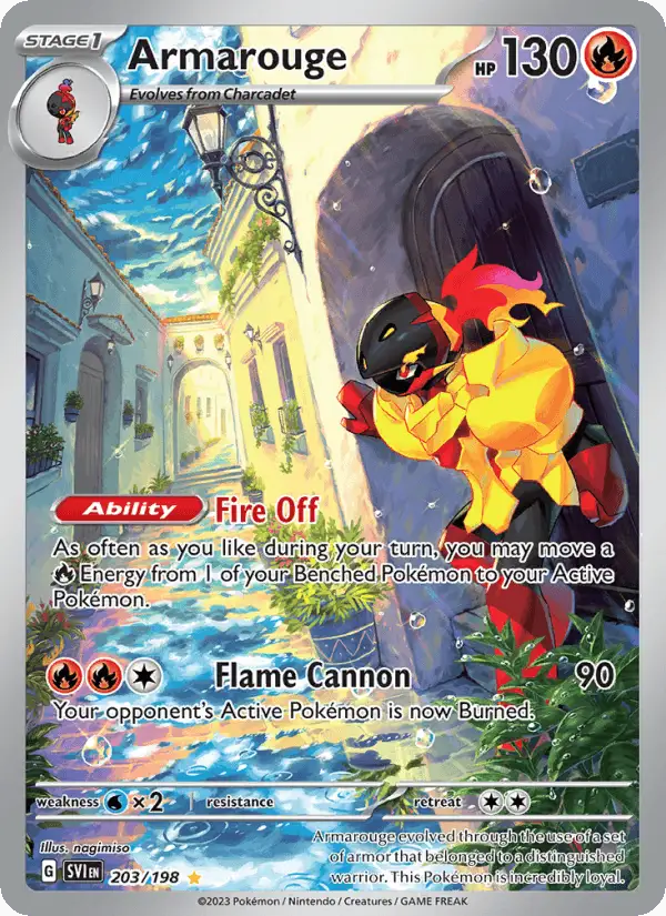 Armarouge #203 Scarlet & Violet PSA 10