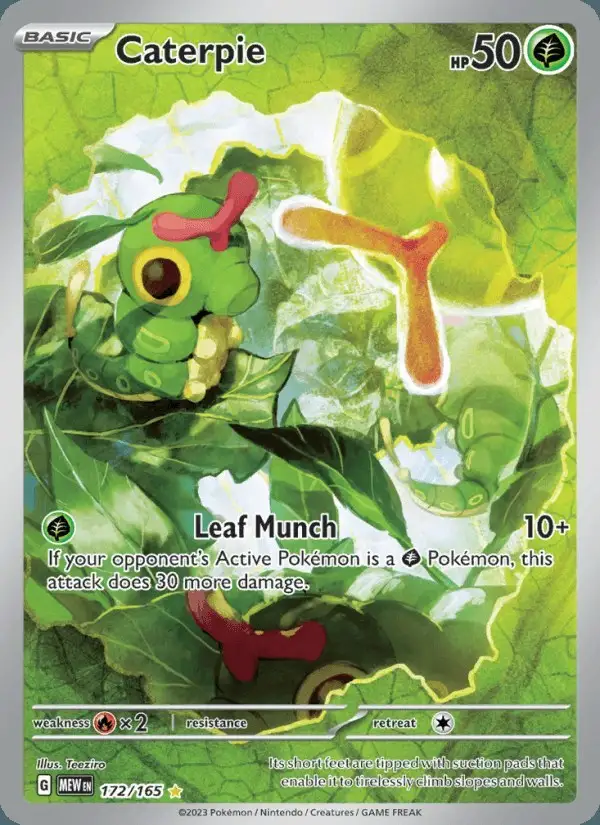 Caterpie #172 151 PSA 10