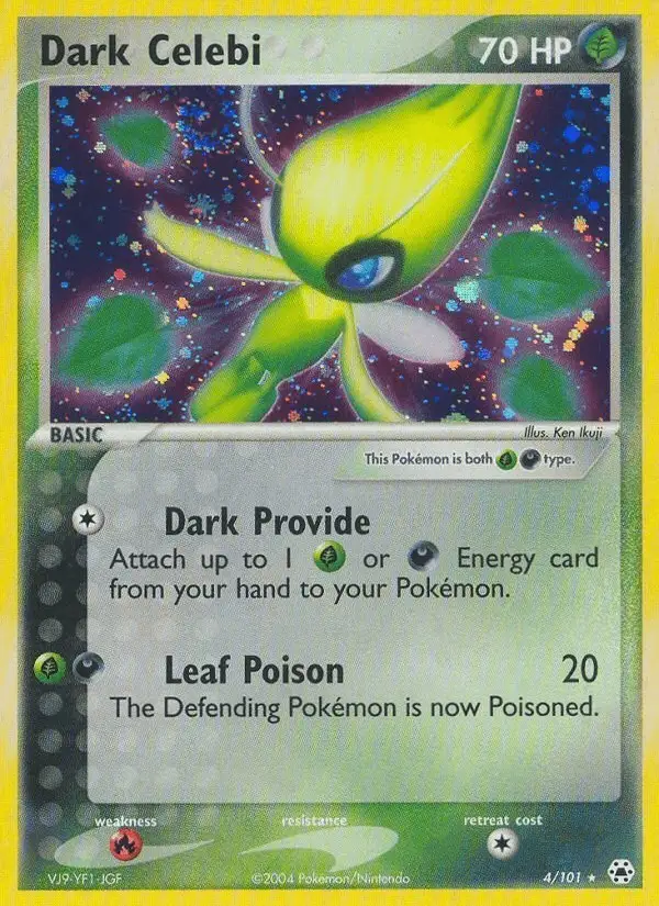 Dark Celebi #4 Hidden Legends PSA 10
