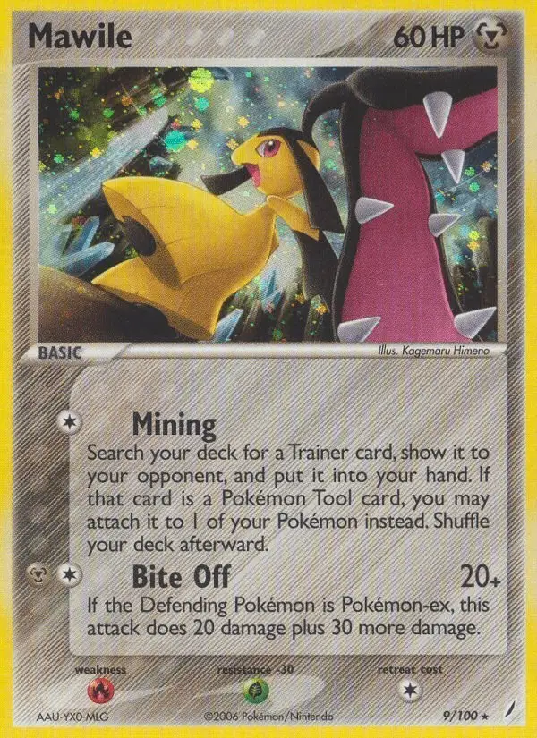 Mawile #9 Crystal Guardians PSA 10