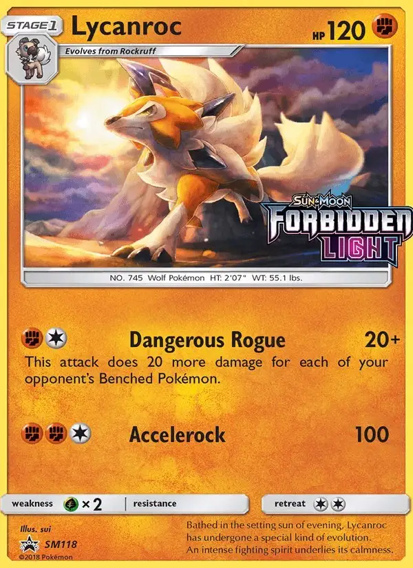 Lycanroc #SM118 SM Black Star Promos PSA 10