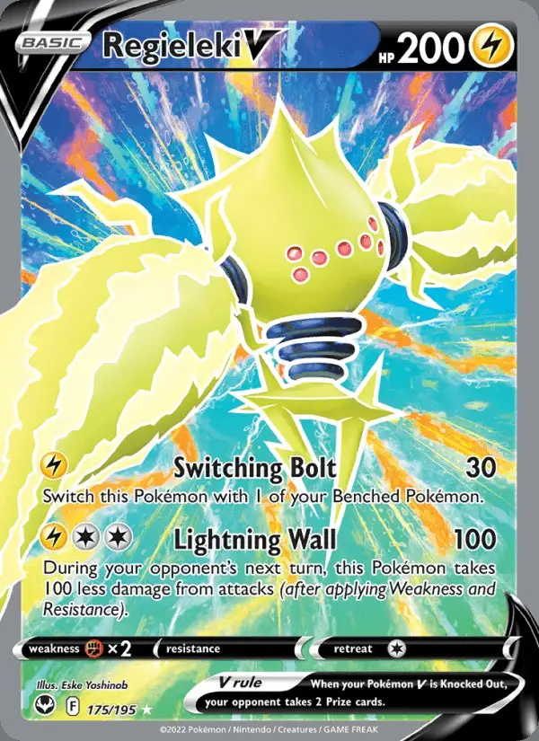 Regieleki V #175 Silver Tempest PSA 10